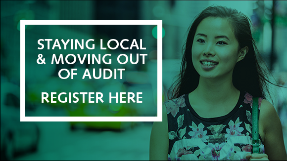 Register for Staying Local and Moving Out of Audit | 19th May
