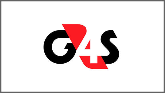 G4S logo black and red