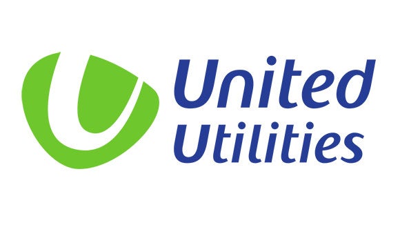 United Utilities logo blue and agreen